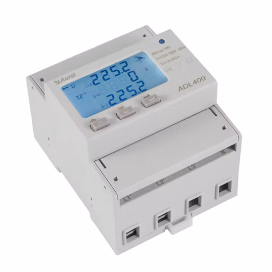 Contatore di energia elettrica monofase trifase MID per caricabatterie di veicoli elettrici